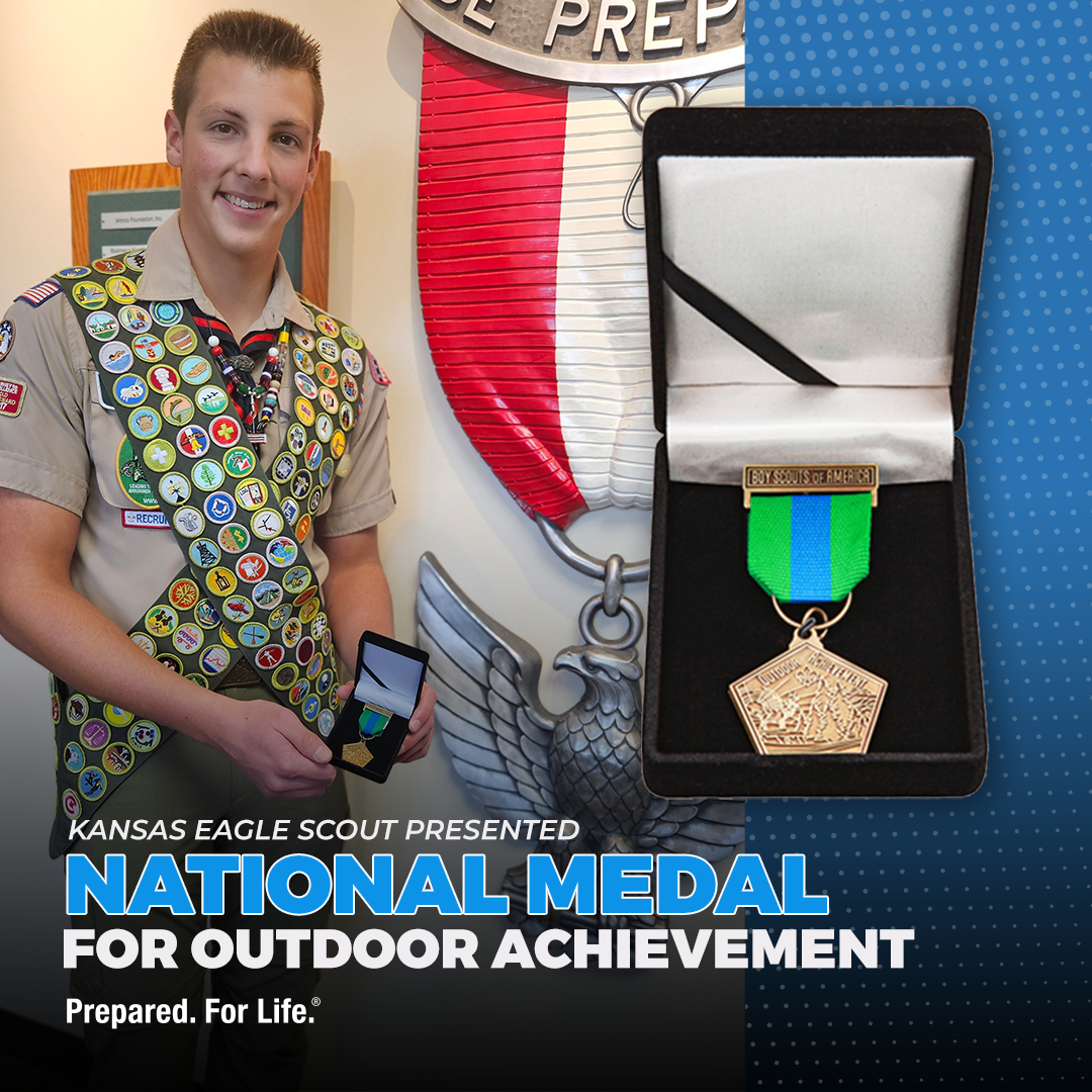 Kansas Eagle Scout Excels in Outdoor Achievement